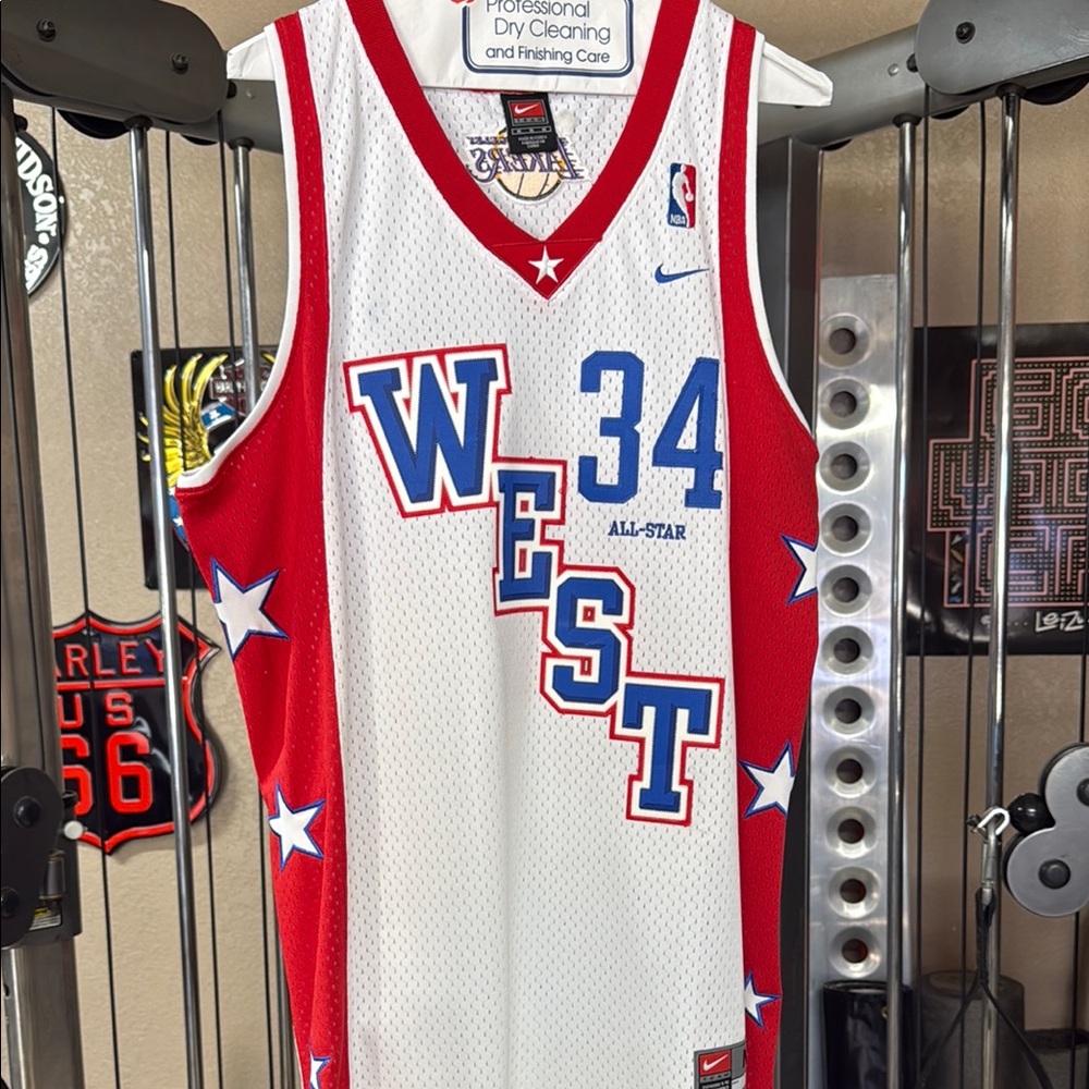 Nike Red and White All-Star Jersey